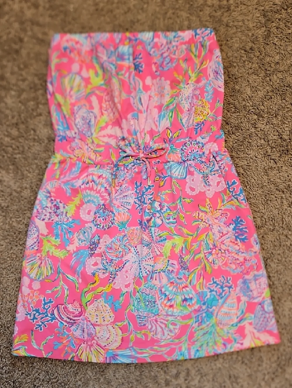 Lilly Pulitzer Larch Strapless Cover-up Dress - Picture 3 of 9